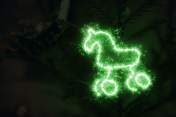 Gif Animated Sparkler Photoshop Action