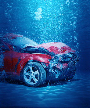 Submerged